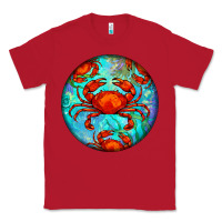 Red crab Classic Tee - BarkalooDesign
