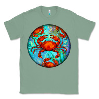 Sage crab Classic Tee - BarkalooDesign