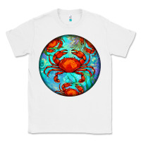 White crab Classic Tee - BarkalooDesign
