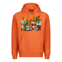 Carrot spanish teacher coffee cups Premium Hoodie - AdoDesignShop