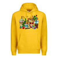 Lemon spanish teacher coffee cups Premium Hoodie - AdoDesignShop