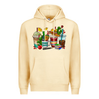 Pina Colada spanish teacher coffee cups Premium Hoodie - AdoDesignShop