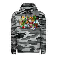 Slate Camo spanish teacher coffee cups Premium Hoodie - AdoDesignShop