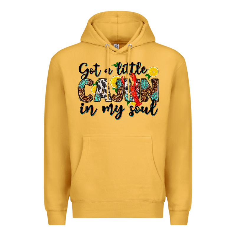 Got A Little Cajun In My Soul Premium Hoodie by texasbilliewilder | Teevron