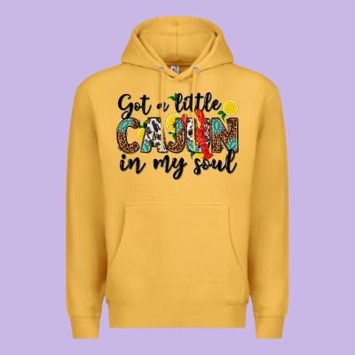 Got A Little Cajun In My Soul Premium Hoodie Designed By Texasbilliewilder
