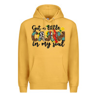 Mustard got a little cajun in my soul Premium Hoodie - texasbilliewilder