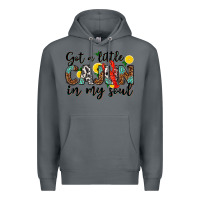 Rock got a little cajun in my soul Premium Hoodie - texasbilliewilder