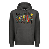 Charcoal Heather got a little cajun in my soul Premium Hoodie - texasbilliewilder