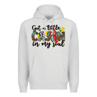 Dove Grey got a little cajun in my soul Premium Hoodie - texasbilliewilder