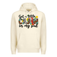Sandshell got a little cajun in my soul Premium Hoodie - texasbilliewilder