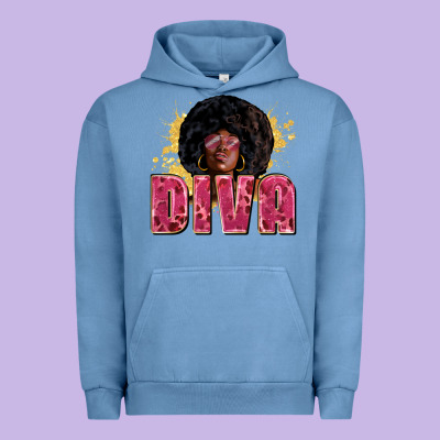 Diva Urban Hoodie Designed By Zillion Design Studio