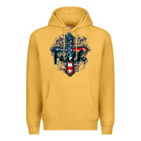 Mustard faith usa Premium Hoodie - Zillion Design Studio