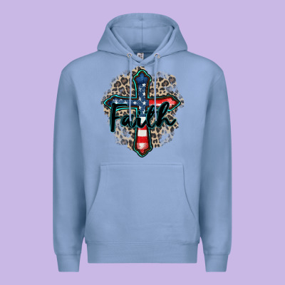 Faith Usa Premium Hoodie Designed By Zillion Design Studio