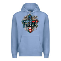 Colony Blue faith usa Premium Hoodie - Zillion Design Studio