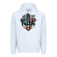 White faith usa Premium Hoodie - Zillion Design Studio