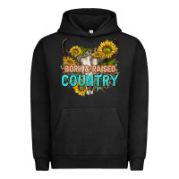 Pigment Black born and raised country tbw Urban Hoodie - texasbilliewilder