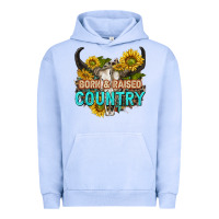 Pigment Grape Ice born and raised country tbw Urban Hoodie - texasbilliewilder