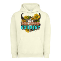 Pigment Pistachio born and raised country tbw Urban Hoodie - texasbilliewilder