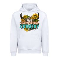 White born and raised country tbw Urban Hoodie - texasbilliewilder