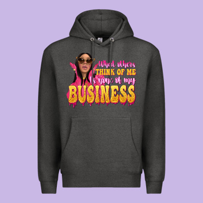 Afro Black Boss Lady Premium Hoodie Designed By Texasbilliewilder