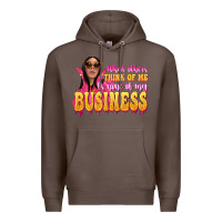 Coffee afro black boss lady Premium Hoodie - texasbilliewilder
