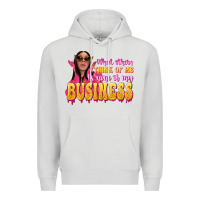 Dove Grey afro black boss lady Premium Hoodie - texasbilliewilder