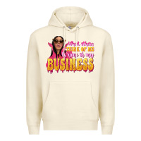 Sandshell afro black boss lady Premium Hoodie - texasbilliewilder
