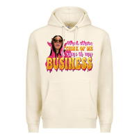 Tofu afro black boss lady Premium Hoodie - texasbilliewilder