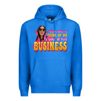 True Royal afro black boss lady Premium Hoodie - texasbilliewilder