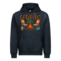Navy camping life Urban Hoodie - texasbilliewilder