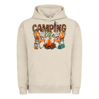 Pigment French Oak camping life Urban Hoodie - texasbilliewilder