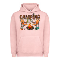 Pigment Salmon camping life Urban Hoodie - texasbilliewilder