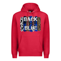 Cardinal back the blue brushstroke Premium Hoodie - Zillion Design Studio