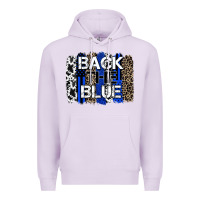 Lilac back the blue brushstroke Premium Hoodie - Zillion Design Studio