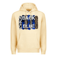 Pina Colada back the blue brushstroke Premium Hoodie - Zillion Design Studio