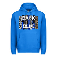 True Royal back the blue brushstroke Premium Hoodie - Zillion Design Studio
