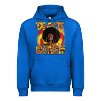 Cobalt black queen Urban Hoodie - Zillion Design Studio