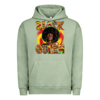 Pigment Oil Green black queen Urban Hoodie - Zillion Design Studio