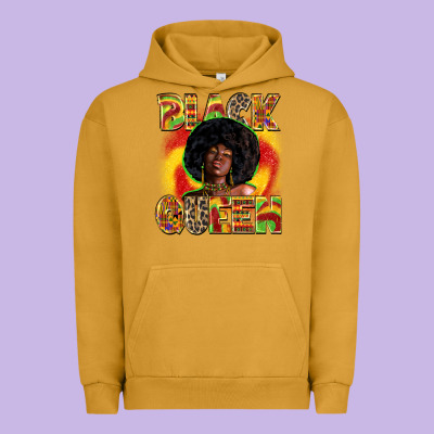 Black Queen Urban Hoodie Designed By Zillion Design Studio