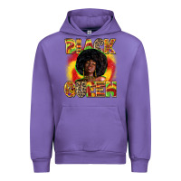 Tulip black queen Urban Hoodie - Zillion Design Studio