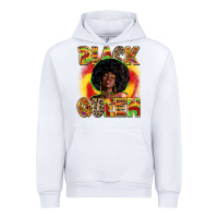 White black queen Urban Hoodie - Zillion Design Studio