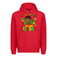 Red a little black history with boy juneteenth Premium Hoodie - texasbilliewilder