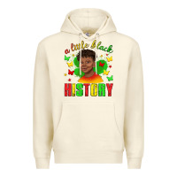 Sandshell a little black history with boy juneteenth Premium Hoodie - texasbilliewilder