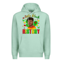 Seafoam a little black history with boy juneteenth Premium Hoodie - texasbilliewilder