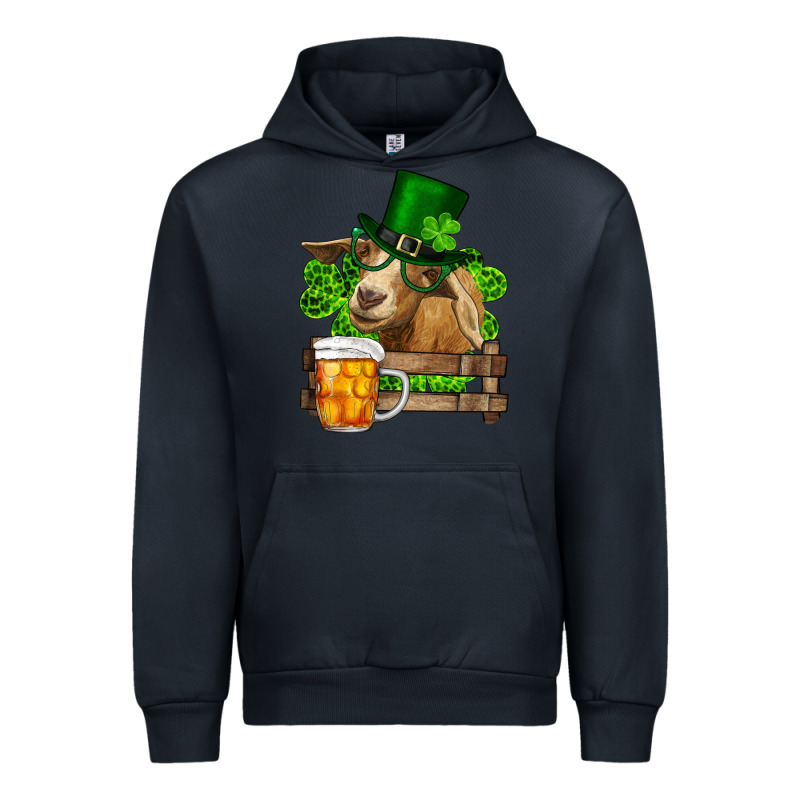 St. Patrick's Day Goat And Beer Urban Hoodie by RanaPortraitStore | Teevron