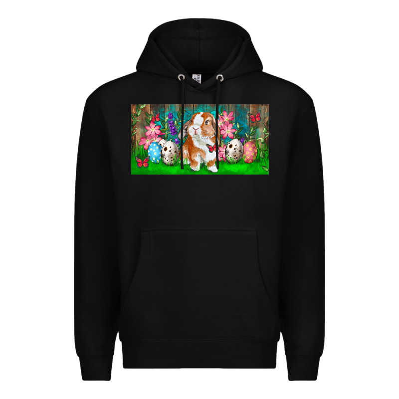 Spring Easter Bunny Premium Hoodie by RanaPortraitStore | Teevron
