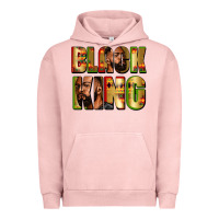Pigment Salmon black king Urban Hoodie - Zillion Design Studio