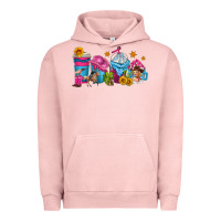 Pigment Salmon cowgirl coffee cups Urban Hoodie - texasbilliewilder