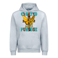 Heather Grey created with a purpose Urban Hoodie - texasbilliewilder