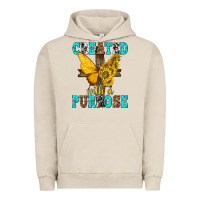 Pigment French Oak created with a purpose Urban Hoodie - texasbilliewilder